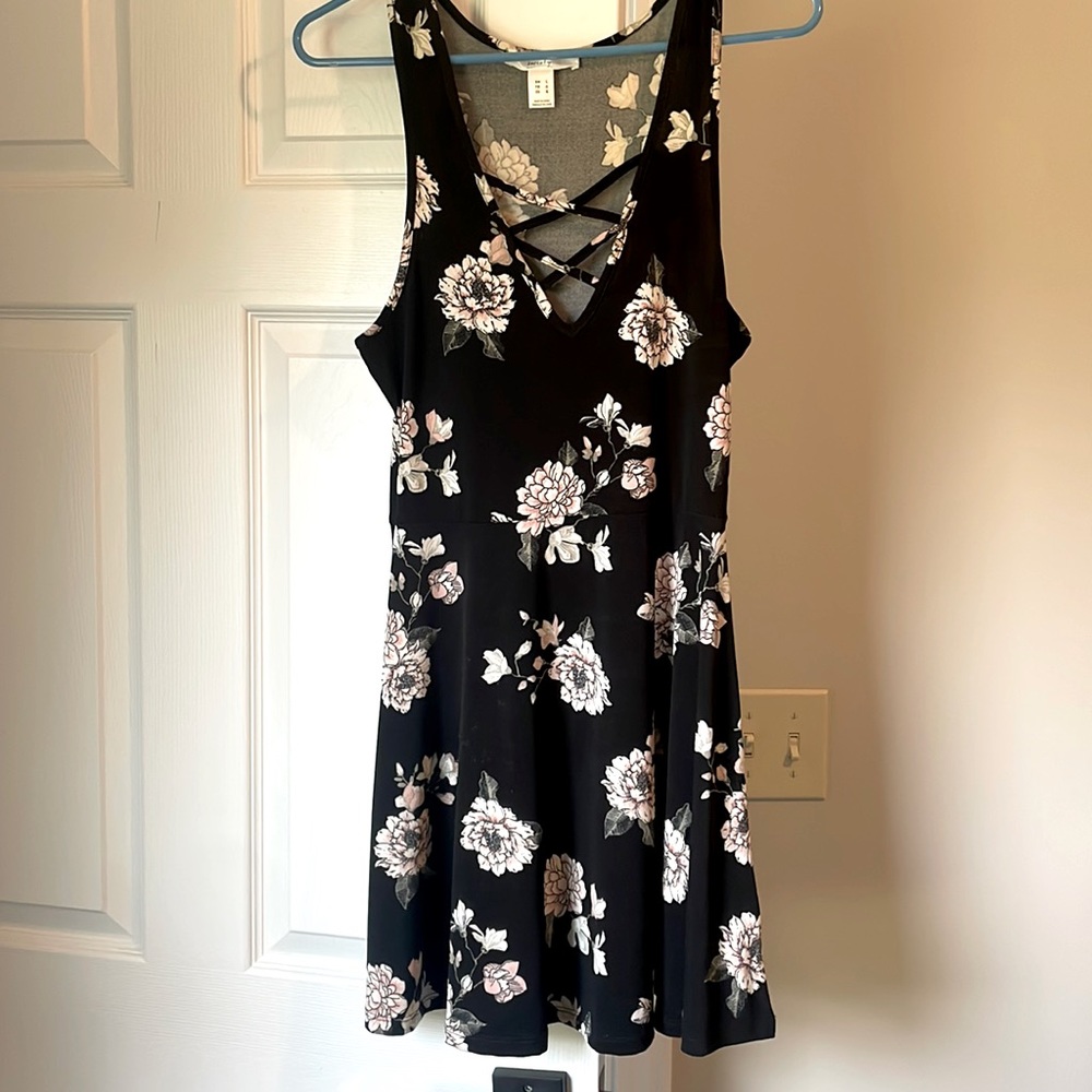Navy skater dresser